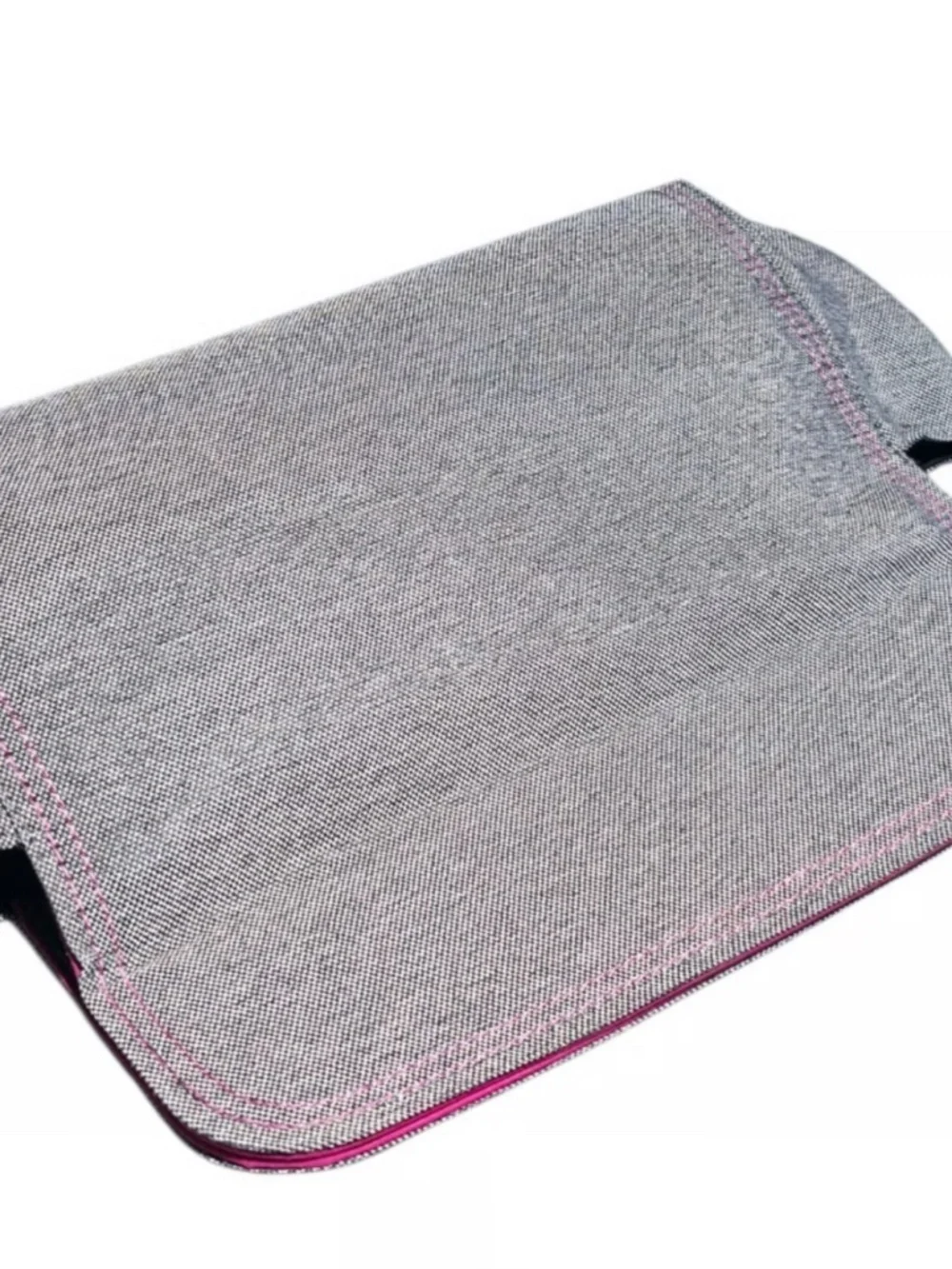 Dyson Supersonic Hair Dryer Travel Storage Bag Grey Pink Piping